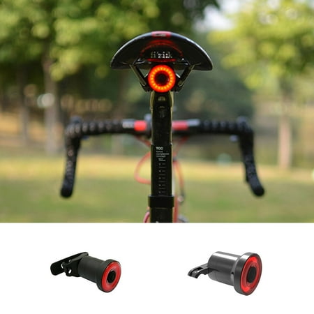 7Mode Bike Front Rear Light USB Rechargeable COB LED Bicycle Warning Tail Lamp